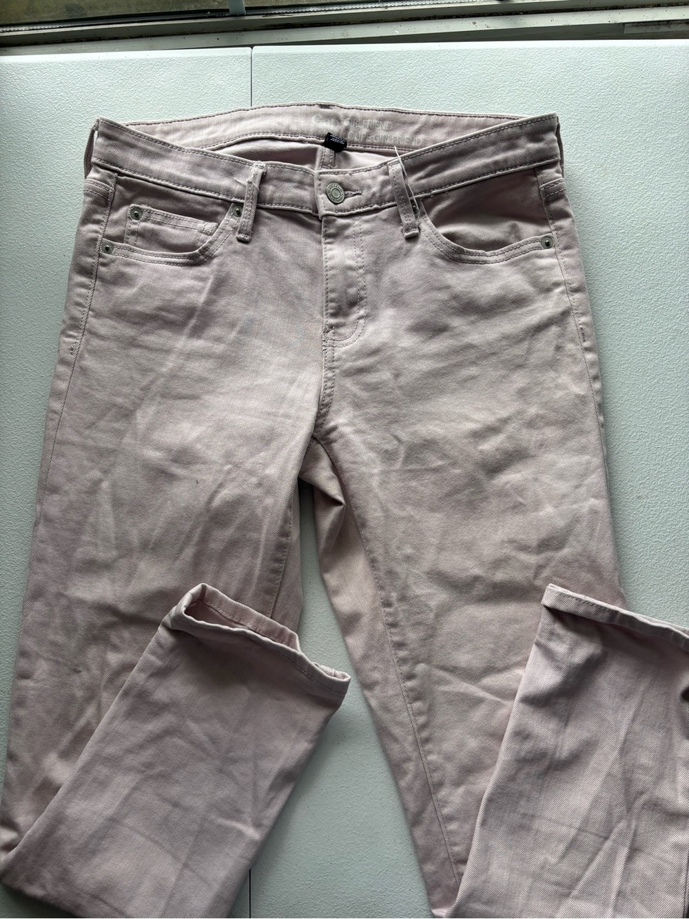 GAP Women's Pale Pink Skinny Jeans